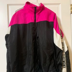 Opening ceremony Hot Pink Ski jacket